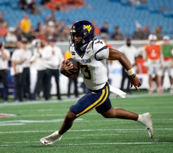 West Virginia QB Hawkins drawing national attention